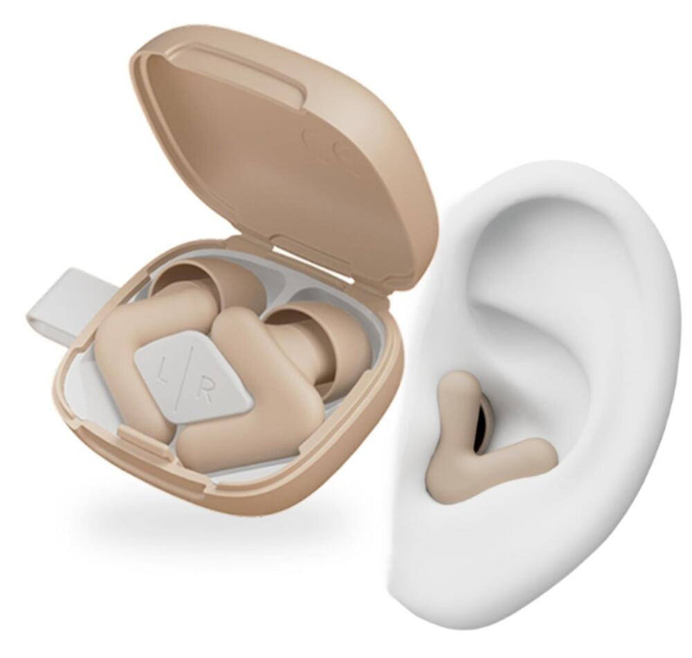 Alpine Silence Earplugs for Sleep, Focus & Travel V-Shape Snug Fit & Soft Tips